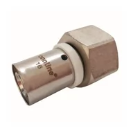 Akcesoria grzewcze - Złączka Zapras.25Mm X 1" Ze Śrubunk.Gw Profil U - miniaturka - grafika 1