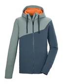 Kurtki damskie - Killtec Kurtka polarowa "Kos" w kolorze turkusowo-granatowym - miniaturka - grafika 1