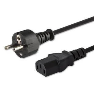 Elmak SAVIO CL-89 Kabel zasilający VDE 1,8m - Kable komputerowe i do monitorów - miniaturka - grafika 1