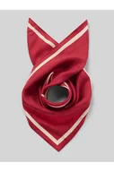 Apaszki i szaliki damskie - Chusta jedwabna z napisem z logo - Tommy Hilfiger - miniaturka - grafika 1