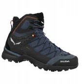 Buty trekkingowe męskie - Buty trekkingowe wysokie Salewa Mountain Trainer Lite Mid GTX - java blue/black - miniaturka - grafika 1
