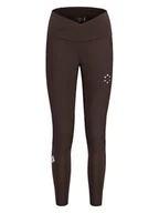 Spodnie sportowe damskie - Maloja Legginsy funkcyjne "ArayaM" w kolorze brązowym - miniaturka - grafika 1