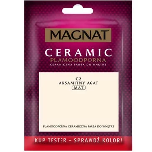 Magnat Tester Ceramic aksamitny agat 30 ml - Farby wewnętrzne - miniaturka - grafika 1