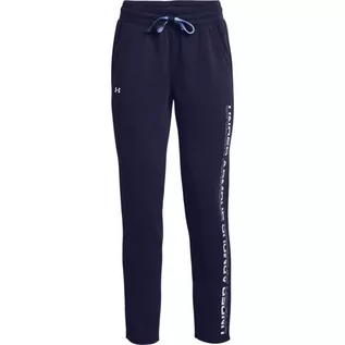 Spodnie damskie - Spodnie dresowe damskie Under Armour Rival Fleece Gradient Pant - grafika 1