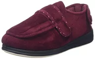 Kapcie damskie - Padders Damskie kapcie Enfold Hi-Top, Tkanina czerwona bordowa, 41 EU - miniaturka - grafika 1