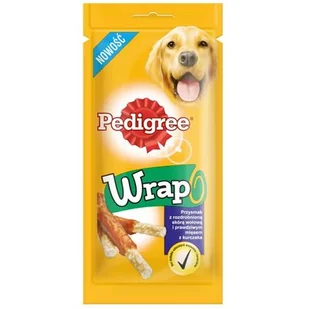 PEDIGREE PEDIGREE Wrap Przysmak z rozdrobnioną skórą wołową i prawdziwym mięsem z kurczaka 40 g - Przysmaki dla psów - miniaturka - grafika 1