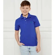 Koszulki dla chłopców - POLO RALPH LAUREN Polo Slim Fit pique - miniaturka - grafika 1