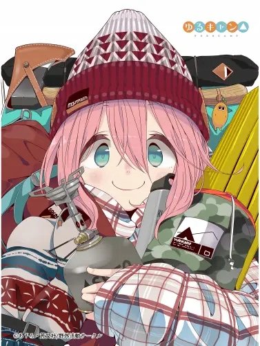 Plakat Anime Manga Yuru Camp yc_052 A2 (custom)