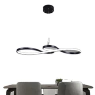 Lampy sufitowe - Lampa wisząca, skandynawski design, lampy sufitowe LED, czarny, zimny biały - miniaturka - grafika 1