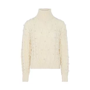 Nascita Damski sweter z golfem WOLLBIAL XS/S, biały (wollweiss), XS - Swetry damskie - miniaturka - grafika 1