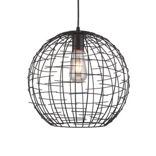 Lampa wisząca VIELA E27 - czarny - Lampy sufitowe - miniaturka - grafika 1