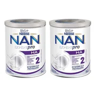 Mleko modyfikowane - Zestaw Nestle NAN Expertpro HA 2, mleko następne dla niemowląt po 6 miesiącu, 2 x 800 g - miniaturka - grafika 1