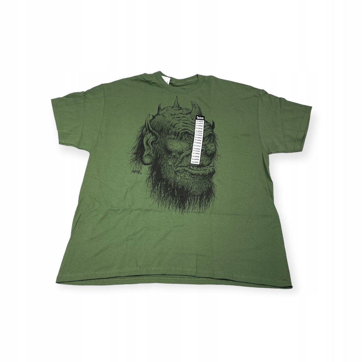 Koszulka T-shirt męski okrągły dekolt SPENCER'S nadruk L