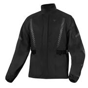 Odzież motocyklowa - SHIMA HYDRODRY+ kurtka motocyklowa meska - wodoodporna kurtka wierzchnia z panelami odblaskowymi, laminowanymi szwami (Czarna, M) - miniaturka - grafika 1