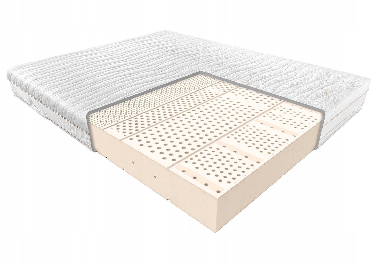 Materac Fides Adaptive Grey 90x200