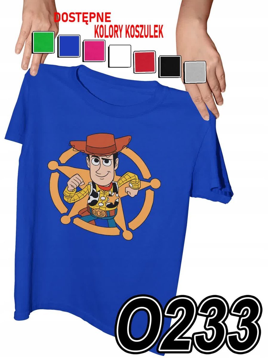 Koszulka Dziecięca Z Nadrukiem Chudy Chuzz Toy Historie Bajki - L 146-152