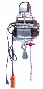 SPAWCENSO Wciągarka elektryczna linowa 600 300 kg lina 34m 36580241 - Wciągarki - miniaturka - grafika 3
