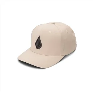Volcom Męska czapka Stone Tech Delta Almond Brown Flexfit L/XL - Czapki damskie - miniaturka - grafika 1
