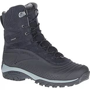Merrell Męskie buty trekkingowe Thermo Frosty High Shell Wp, Czarny, 46 EU - Buty trekkingowe męskie - miniaturka - grafika 1