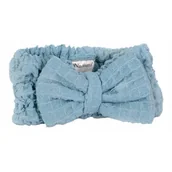 Ozdoby do włosów - Nacomi Opaska do włosów z mikrofibry Blue - miniaturka - grafika 1