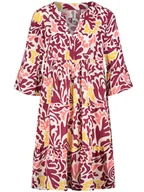 Sukienki - Sublevel Sukienka w kolorze bordowo-białym - miniaturka - grafika 1