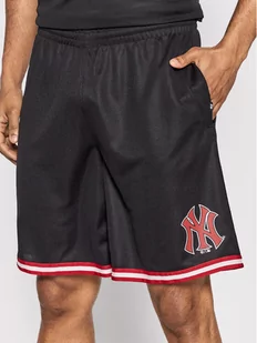 47 Brand Szorty sportowe Back Court Grafton BB017PEMBGS553900JK Czarny Regular Fit - Spodnie sportowe męskie - miniaturka - grafika 1