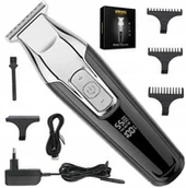 Pozostałe akcesoria fryzjerskie - WMARK maszynka fryzjerska HC011 strzyżarka elektryczna do włosów golarka do włosów brody głowy - miniaturka - grafika 1