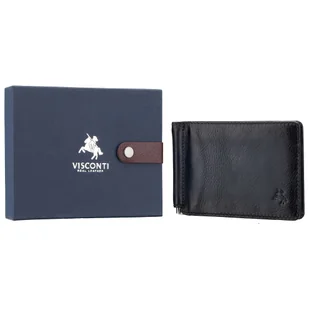 Mała Banknotówka Męska Przypalana Visconti AT-70 RFID - Portfele - miniaturka - grafika 5