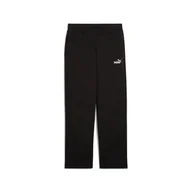 Spodnie damskie - Damskie Spodnie PUMA ESS SMALL NO. 1 LOGO COMFORT STRAIGHT PANTS TR OP 68497901 – Czarny - miniaturka - grafika 1