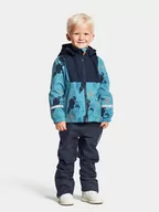 Kurtki i płaszcze dla chłopców - Didriksons Kurtka przeciwdeszczowa Stormhatt 504737 Niebieski Regular Fit - miniaturka - grafika 1