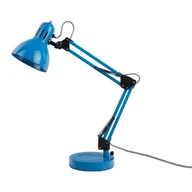 Noże stołowe - Jasnoniebieska lampa stołowa z metalowym kloszem (wysokość 52 cm) Funky Hobby – Leitmotiv - miniaturka - grafika 1