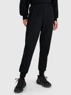 Dresy damskie - 4F Spodnie dresowe damskie Czarny S - miniaturka - grafika 1