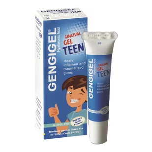 GENGIGEL Teen 0,20% HA 15ml - żel z kwasem hialurowonym dla dzieci i młodzieży - Pasty do zębów - miniaturka - grafika 1