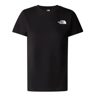 Koszulka The North Face Redbox 0A87NMJK31 - czarna - Koszulki sportowe damskie - miniaturka - grafika 1