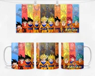 Kubki - KUBEK Z NADRUKIEM - DRAGON BALL ANIME +IMIĘ - miniaturka - grafika 1