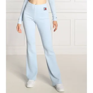 Tommy Jeans Spodnie | flare fit - Spodnie damskie - miniaturka - grafika 1