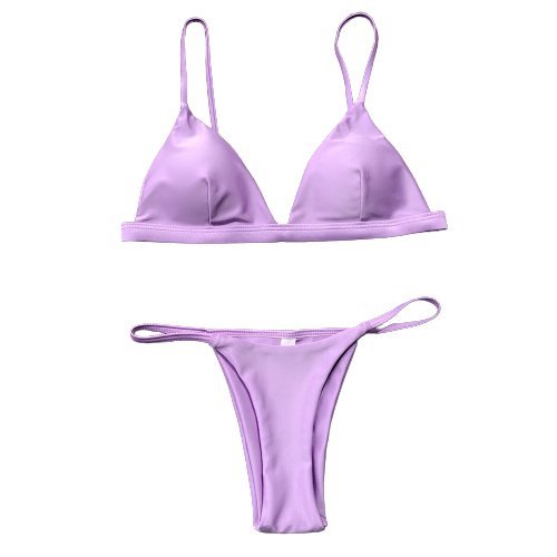 Bikini Brazylijskie Dwuczęściowy Strój Kąpielowy STRINGI - L