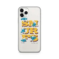 Etui i futerały do telefonów - Oryginalne i oficjalnie licencjonowane etui na telefon komórkowy The Smurfs do iPhone 11 Pro Max, Smerf, pokrowiec, obudowa z tworzywa sztucznego TPU, chroni przed uderzeniami i zarysowaniami - miniaturka - grafika 1