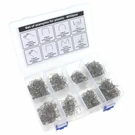 Zszywki - ZSZYWKI DO ZGRZEWARKI Spawarki Plastiku GROTY do Lutownicy 800 sztuk + ETUI - miniaturka - grafika 1