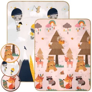 Dwustronna piankowa mata edukacyjna z pianki EPE 150 x 180 cm góry zwierzęta - Maty piankowe Dwustronna piankowa mata edukacyjna z pianki EPE 150 x 180 cm góry zwierzęta - Maty piankowe - miniaturka - grafika 1