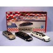 Samochody i pojazdy dla dzieci - LIMUZYNA LINCOLN TOWN CAR MODEL METAL 1:38 BIAŁY - miniaturka - grafika 1