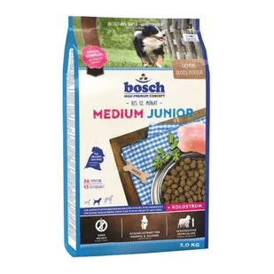 Karma sucha dla psa Bosch Petfood Medium Junior, 3 kg - Sucha karma dla psów - miniaturka - grafika 1