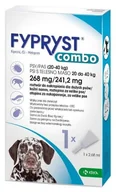Artykuły przeciw pasożytom - KRKA Fypryst Combo 20 - 40 kg - miniaturka - grafika 1