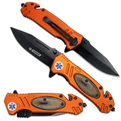 Noże - Nóż NS03 Ratowniczy Puls Orange - miniaturka - grafika 1