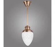 Lampy sufitowe - Kemar RI/1/M - Żyrandol RINAMA 1xE27/60W/230V mosiądz - miniaturka - grafika 1