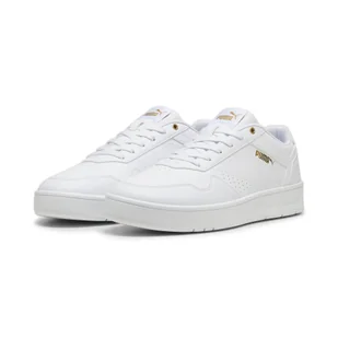 Sneakersy Court Classic PUMA White Gold - Buty trekkingowe męskie - miniaturka - grafika 1