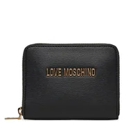 Portfele - Mały Portfel Damski LOVE MOSCHINO JC5702PP1MLD0000 Czarny - miniaturka - grafika 1