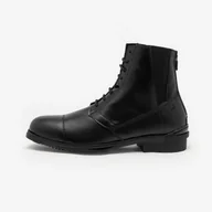 Buty do jazdy konnej - Sztyblety jeździeckie 500 materiał syntetyczny - miniaturka - grafika 1