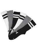 Skarpetki męskie - Under Armour Skarpety sportowe (6 par) "Essential Crew" w kolorze czarnym - miniaturka - grafika 1