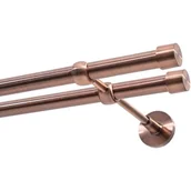 Karnisze - Karnisz DECASTYL Luna Podwójny 480 cm Miedziany - miniaturka - grafika 1